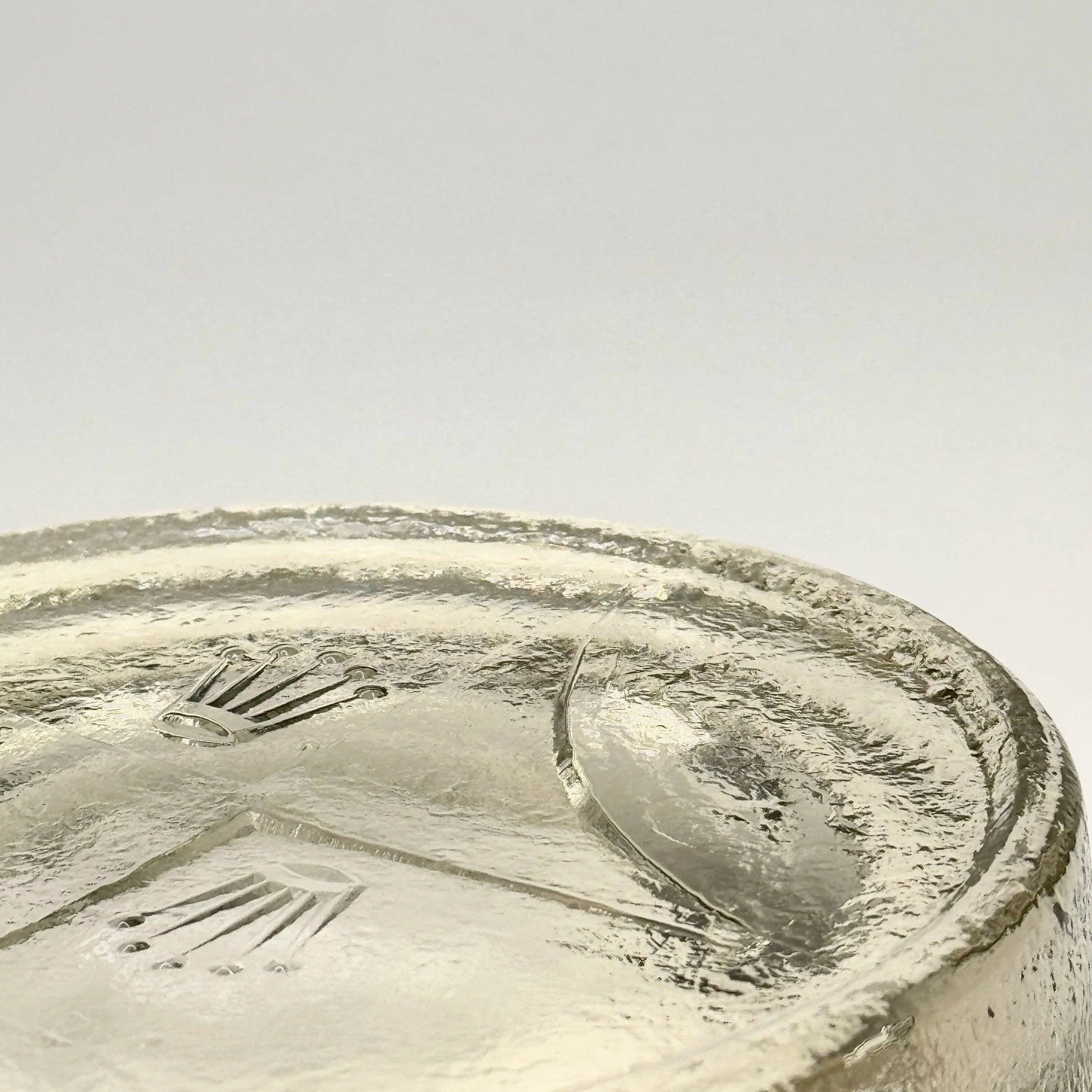 Rolex Prestige Crystal Ashtray 1970s