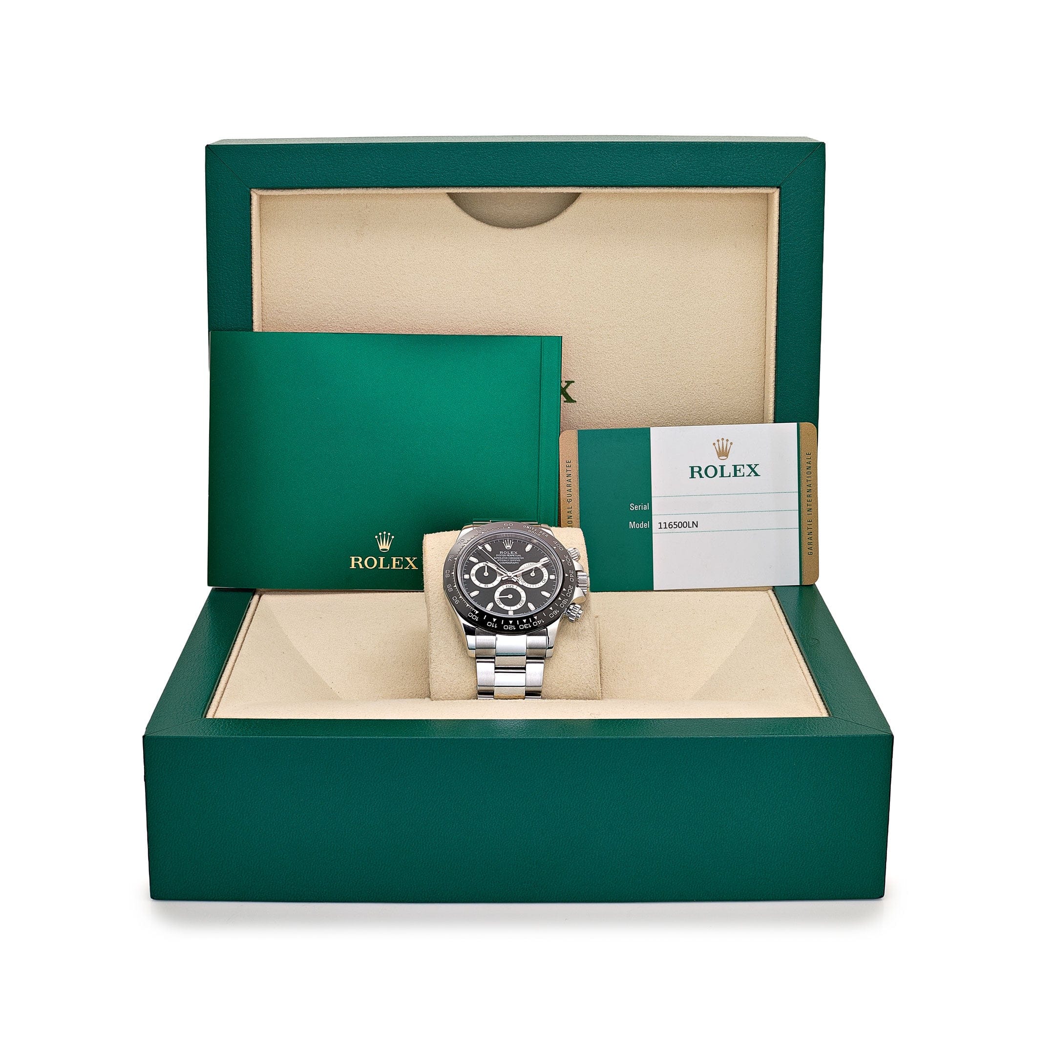 Rolex Daytona 116500LN “Reverse Panda Dial”