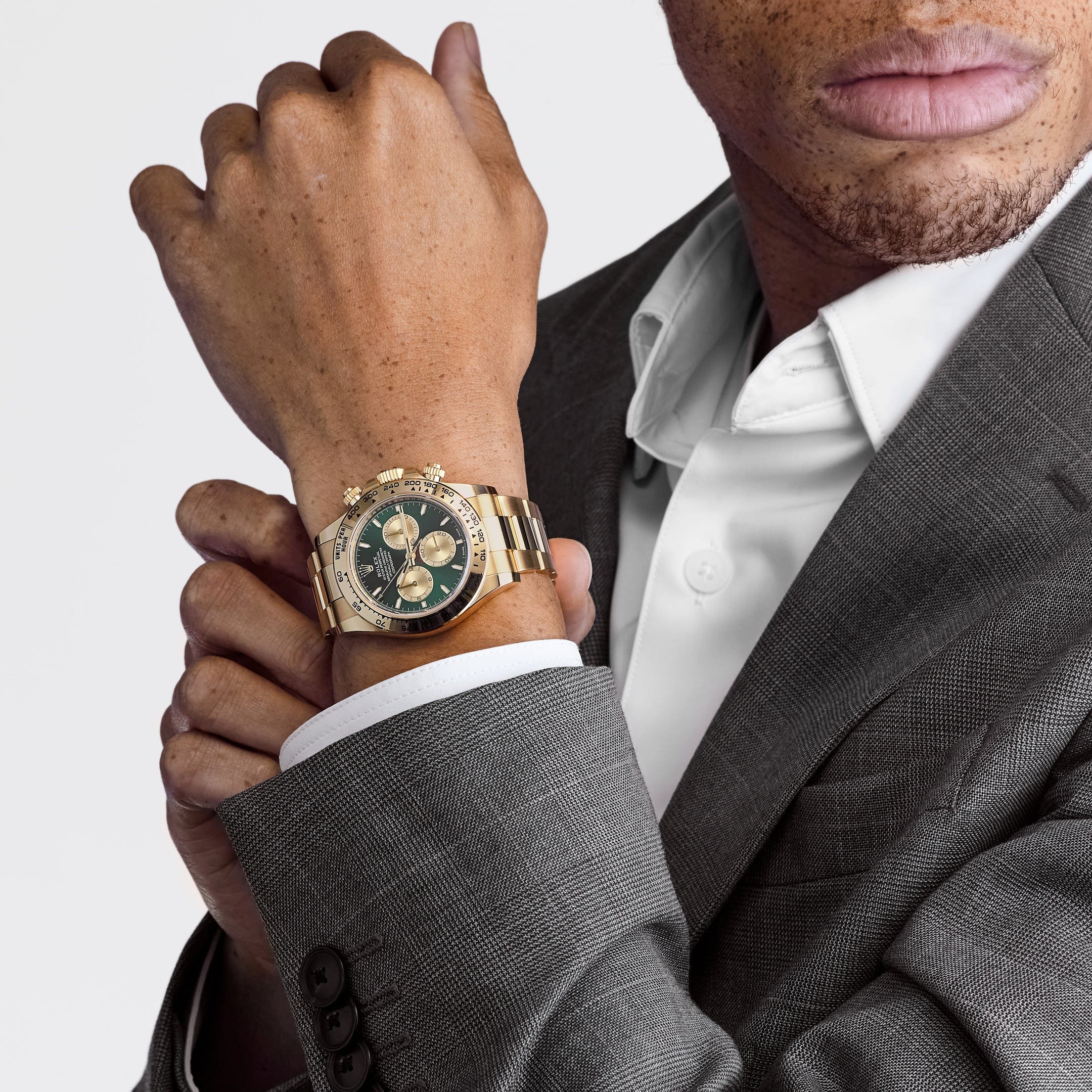Rolex Daytona 126508 “Yellow Gold Green”