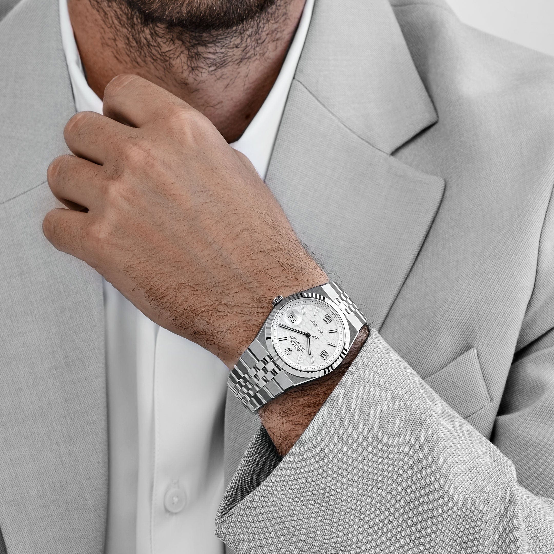 Rolex Land-Dweller 127334 "White Dial" 40mm