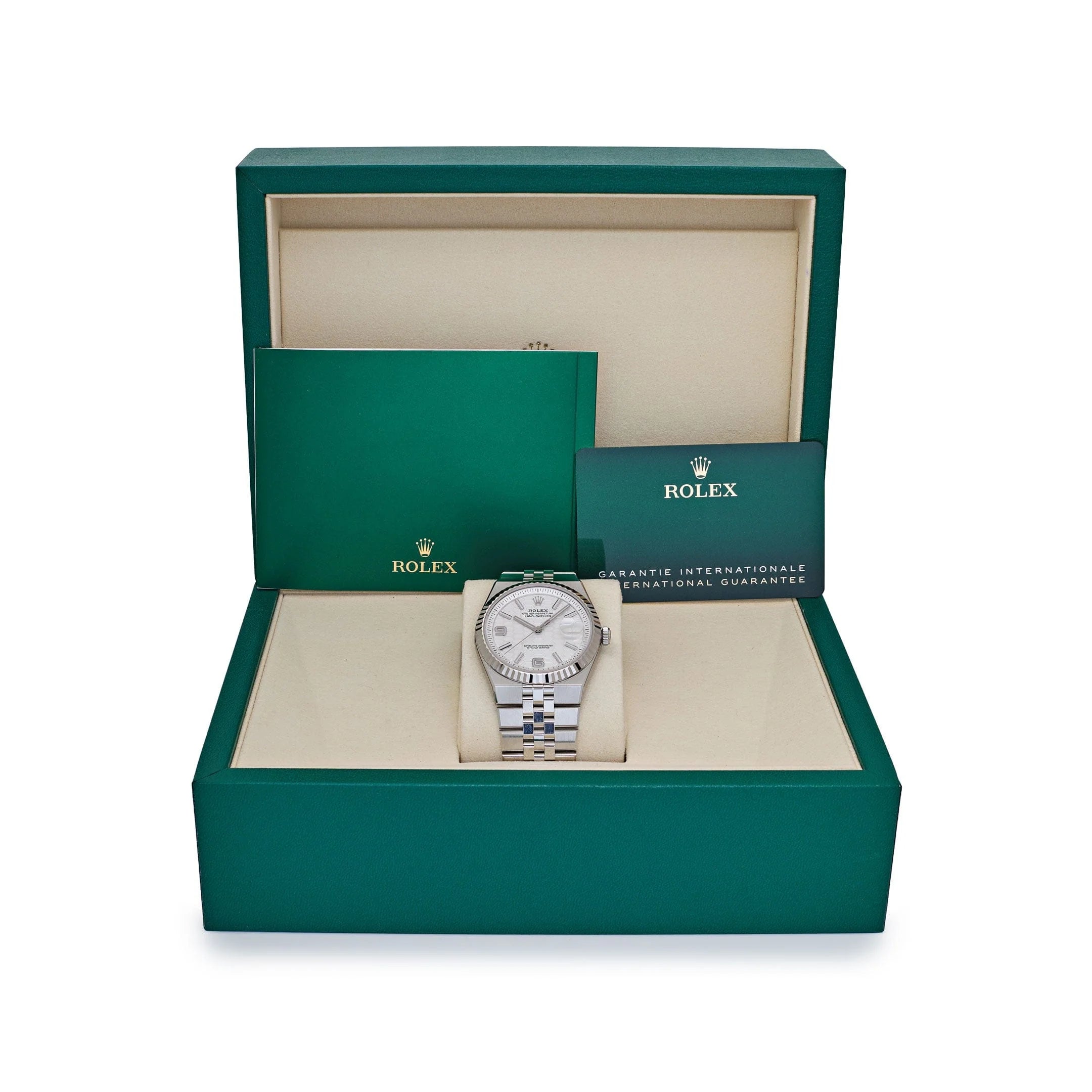 Rolex Land-Dweller 127334 "White Dial" 40mm