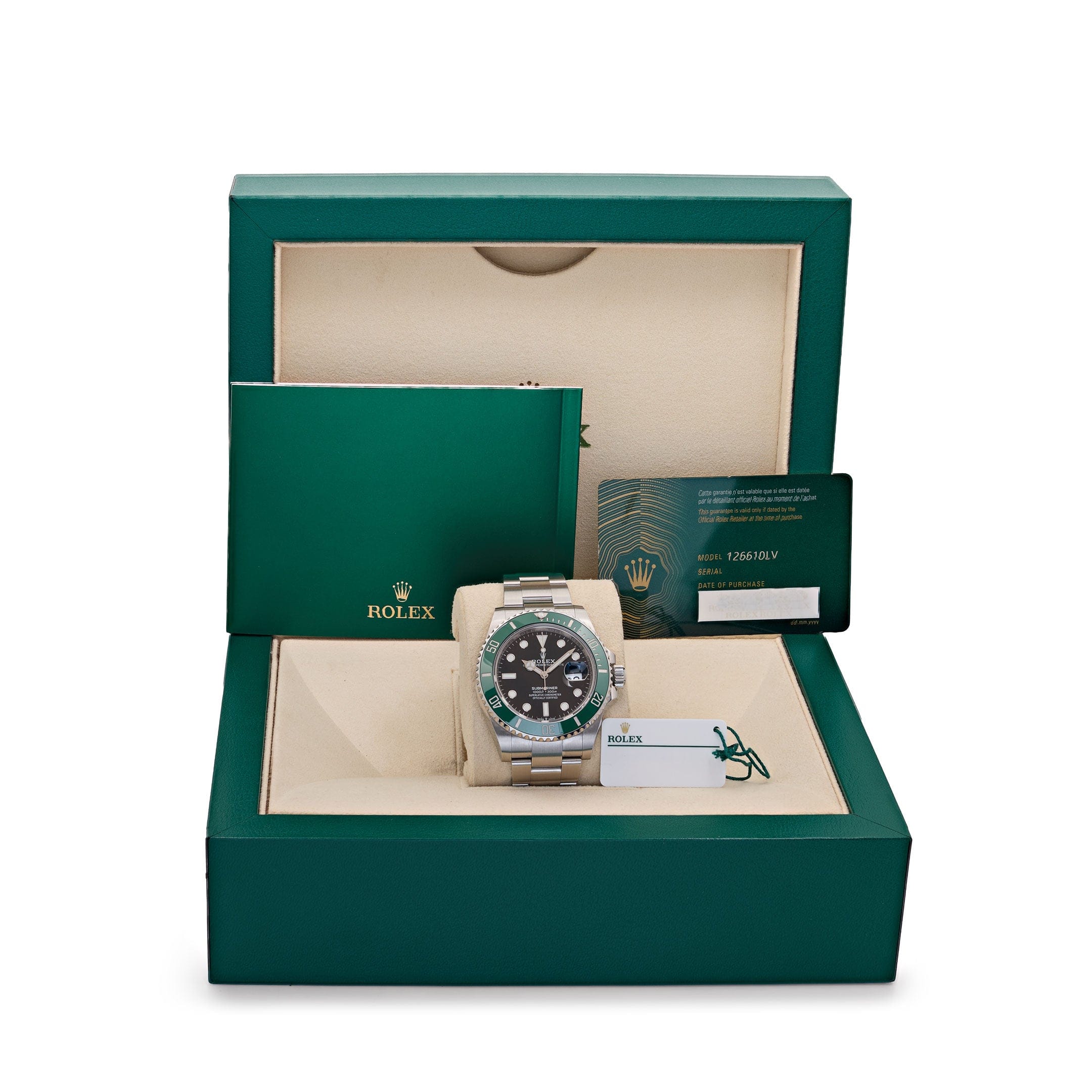 Rolex Submariner 126610LV “Kermit”