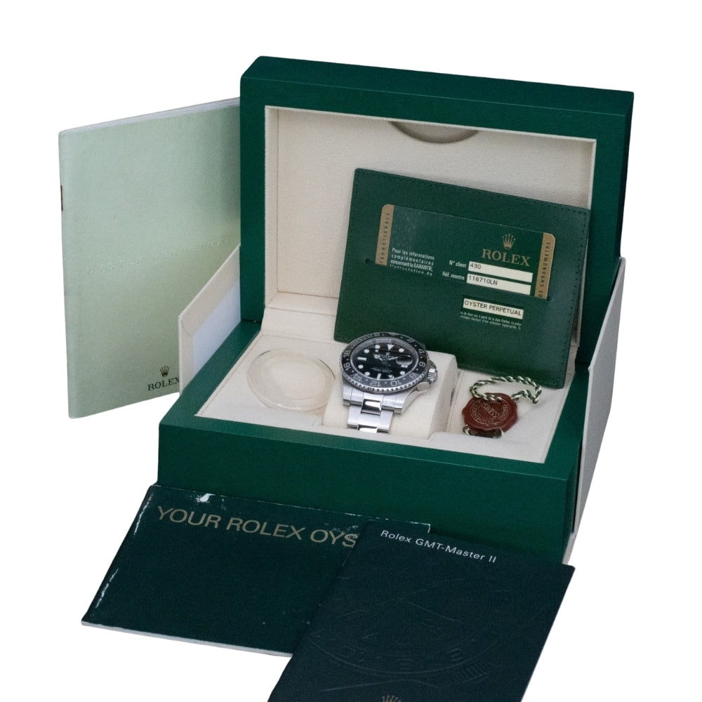 Rolex GMT-Master II 116710LN "Black Dial" 40mm