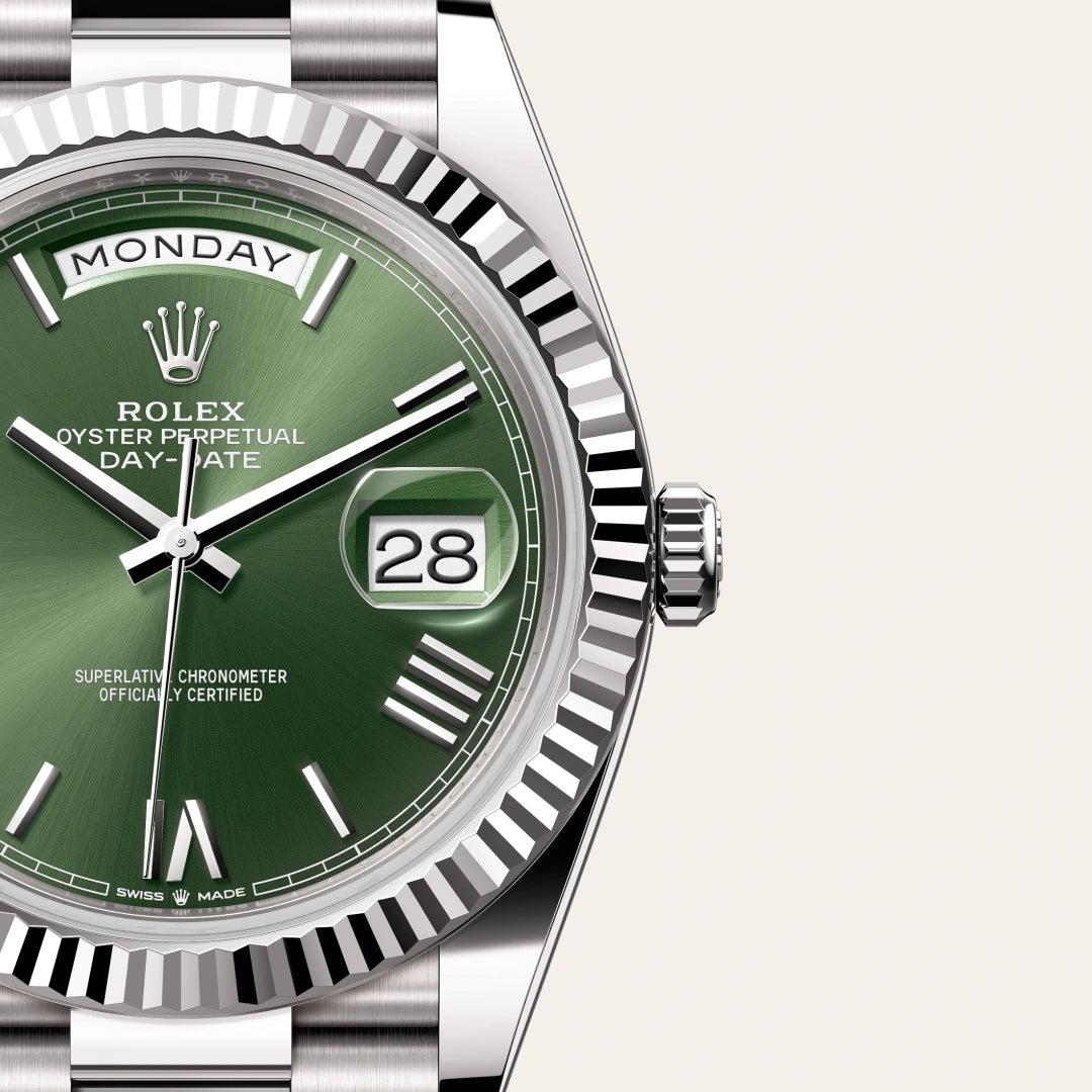 Rolex Day-Date 228239-0033 “Green Dial”