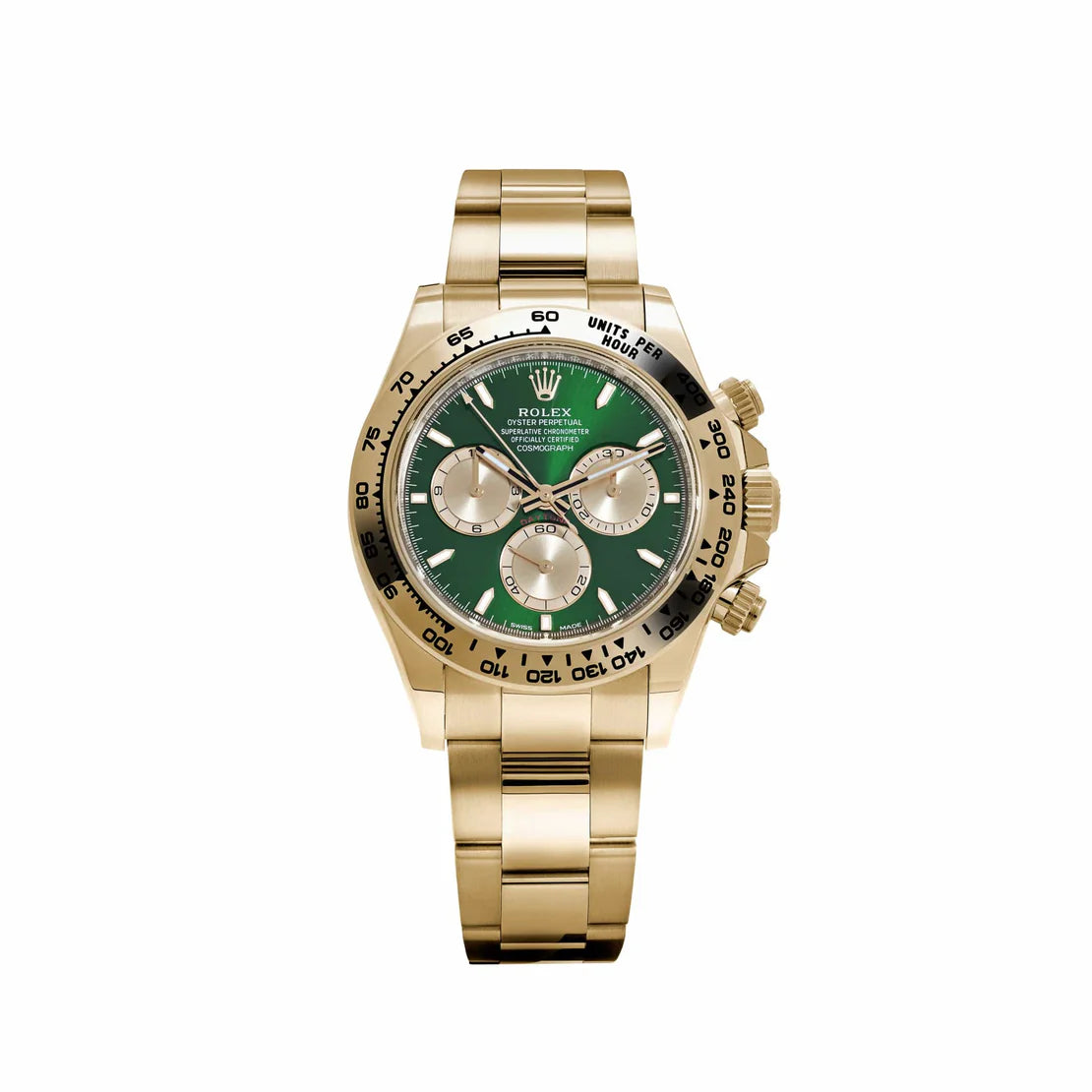 Rolex Daytona 126508 “Yellow Gold Green”