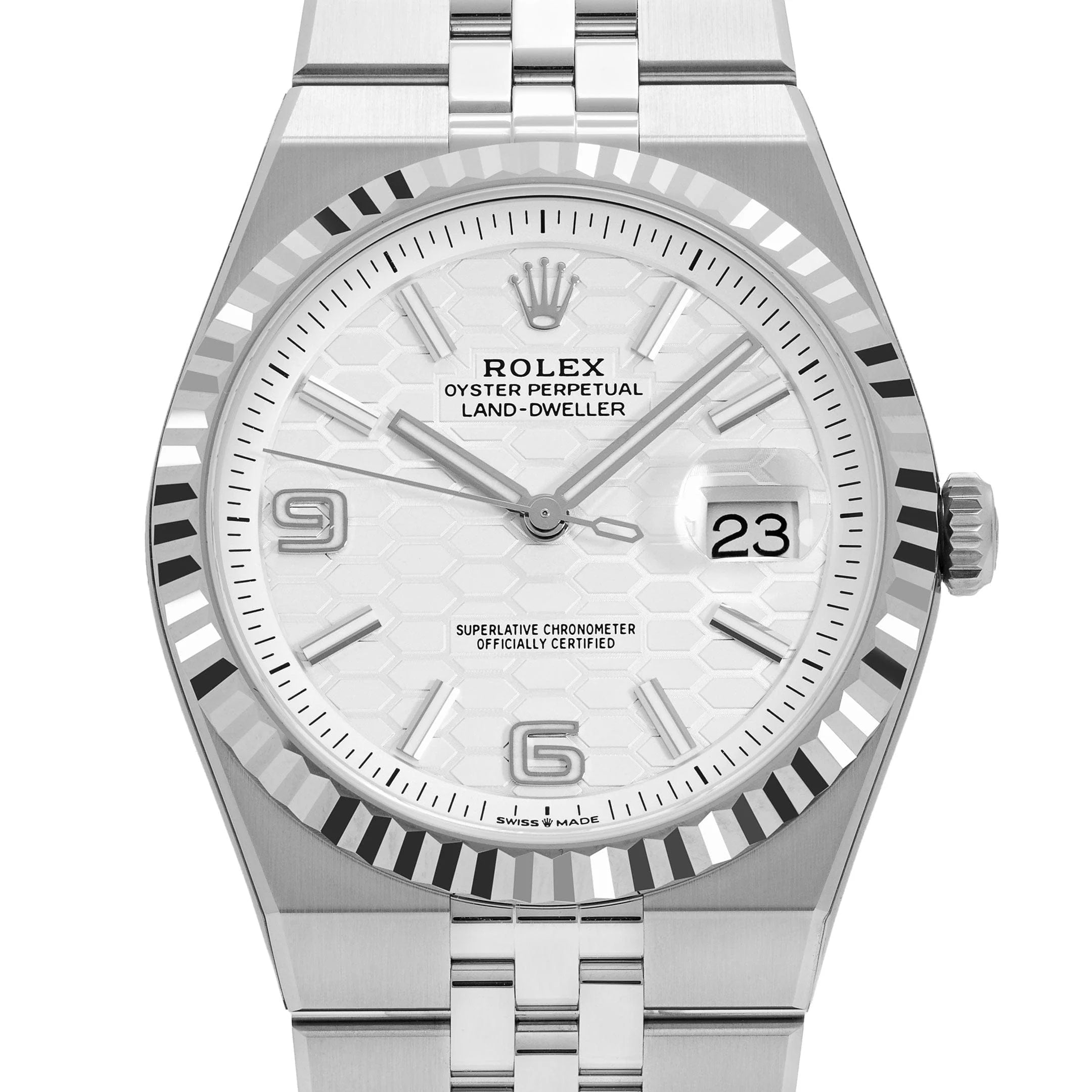 Rolex Land-Dweller 127334 "White Dial" 40mm